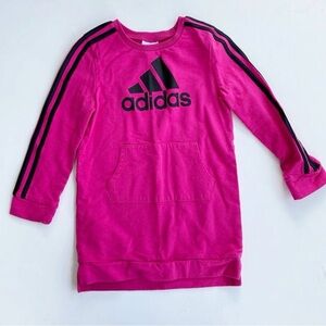 Adidas Kids Pink Tunic with Black Logo